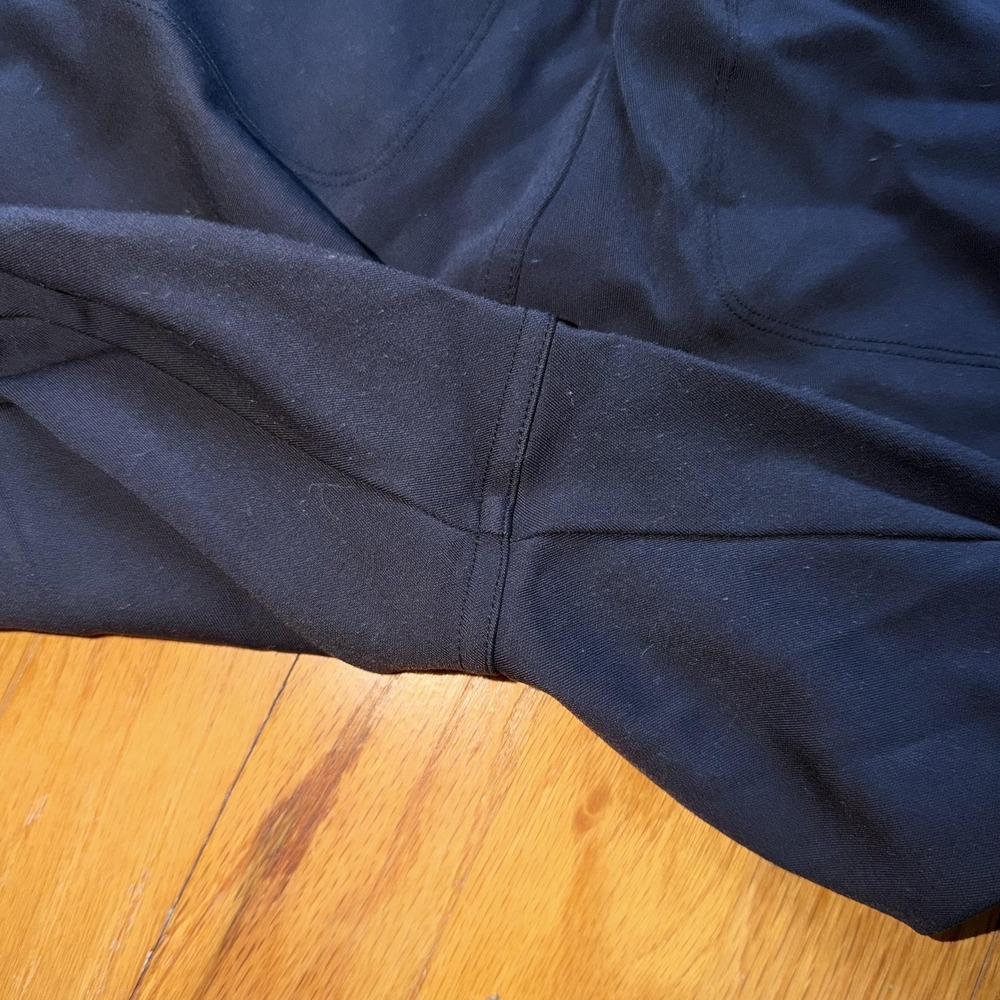 Athleta Venice Moto Jogger Pants Womens 2X Black Zip Pockets Travel Gym Yoga - Picture 15 of 15